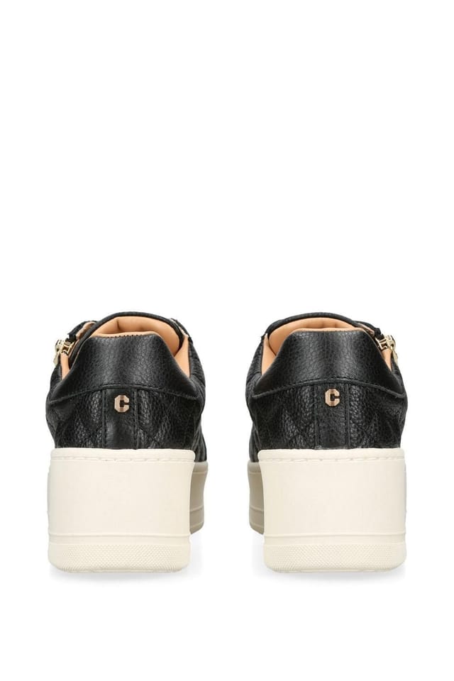 Carvela Carvela Women's 'Connected Zip' Leather Trainers in Black - 3