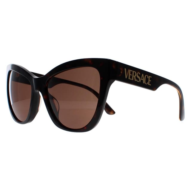 Versace Versace Women's Cat Eye Havana Dark Brown VE4417U - 2