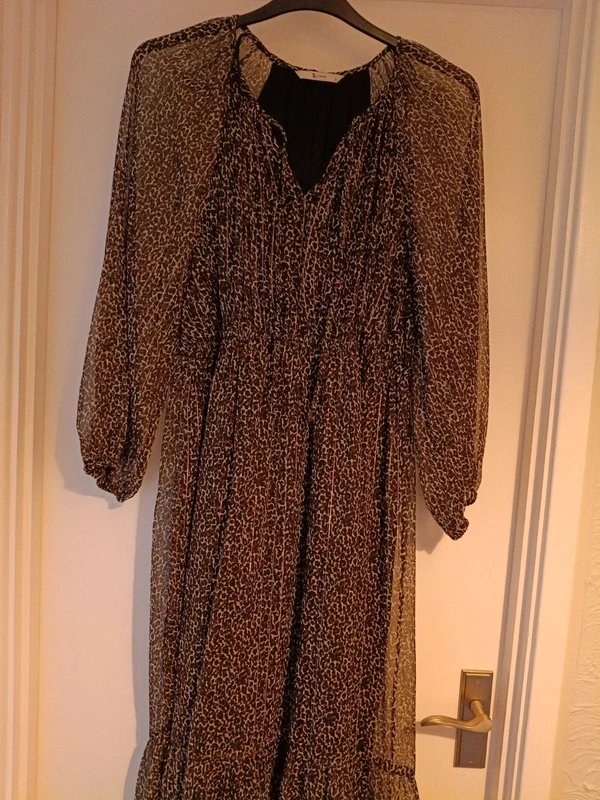 TU Woman Dress with chiffon sleeves - 1