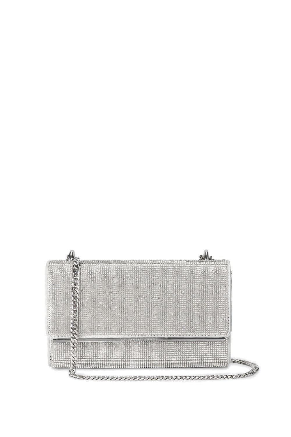 Miss KG Miss KG Women's 'Adina Clutch' Bag in Silver