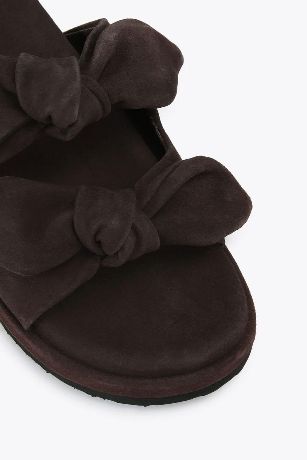 KG Kurt Geiger KG Kurt Geiger Women's 'Reva' Suede Sandals in Brown - 4