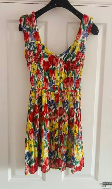 Brave Soul Brave soul cute  plunge summer holiday party dress 12 med same day post