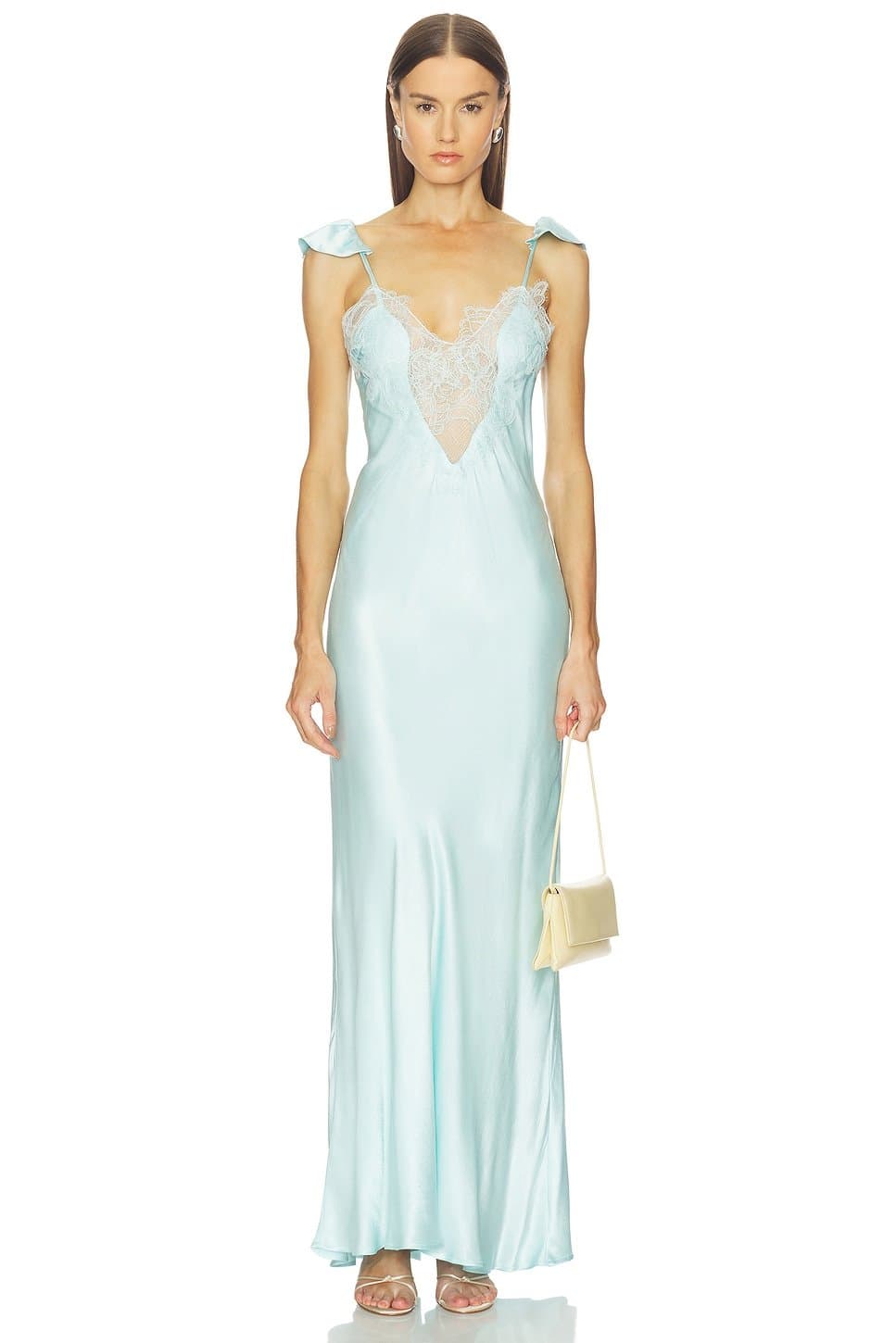 revolve Revolve Ivy Lace Detail Maxi Dress