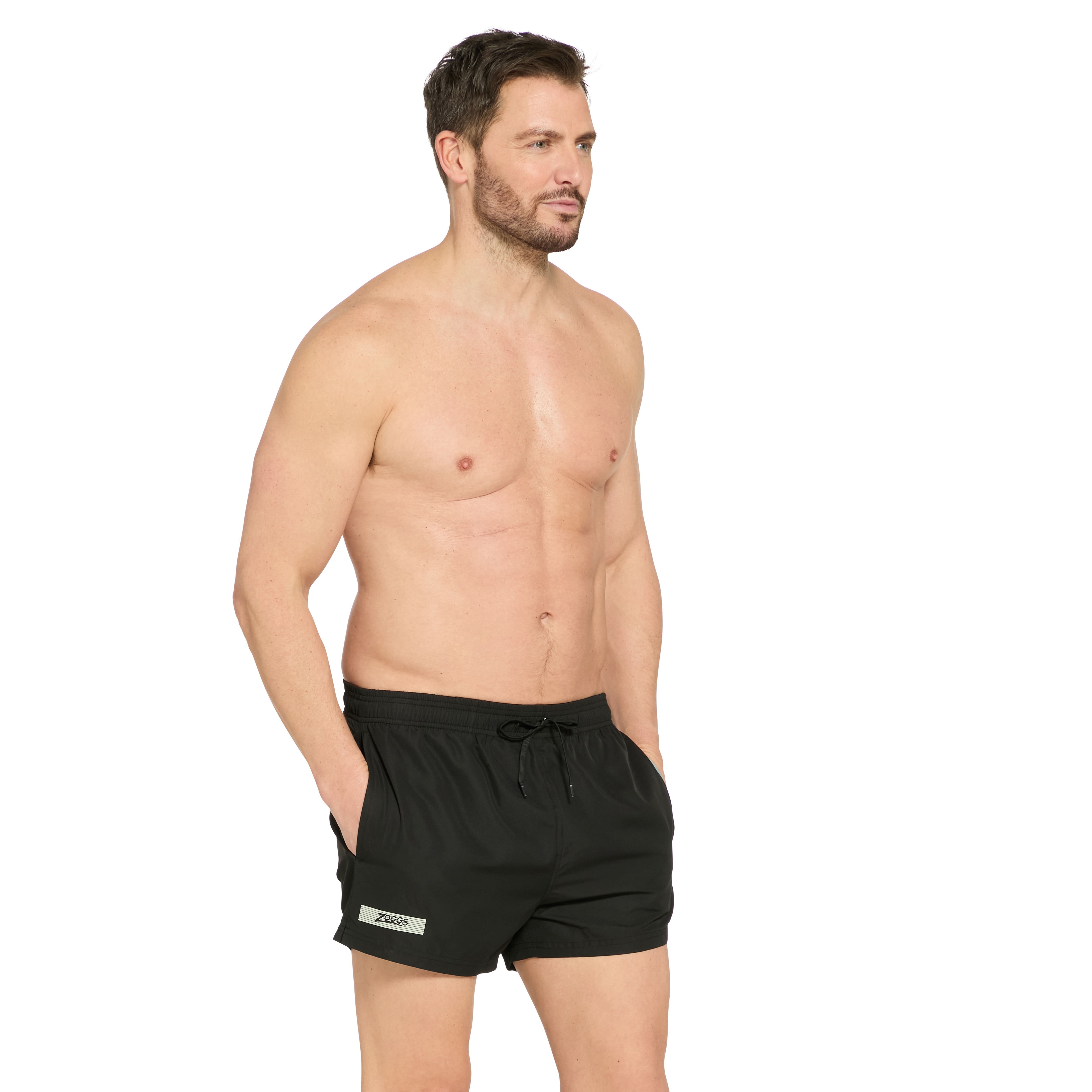 Zoggs Zoggs Men's Mens Sunbay 13 inch Swimming Shorts in Black - 2