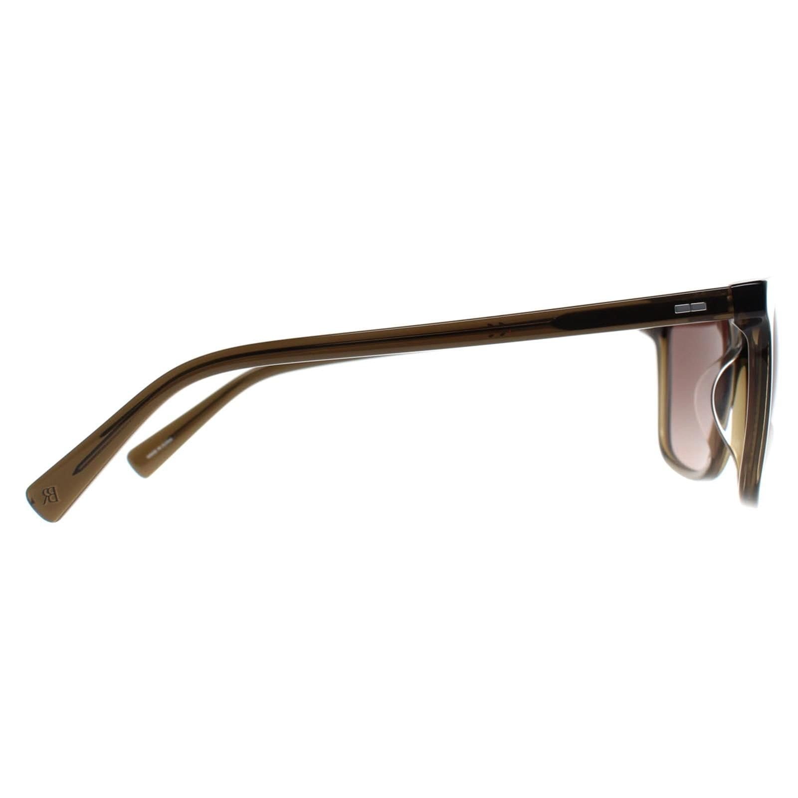 Banana Republic Banana Republic Men's Brown SF Lensed Green Sunglasses - 4