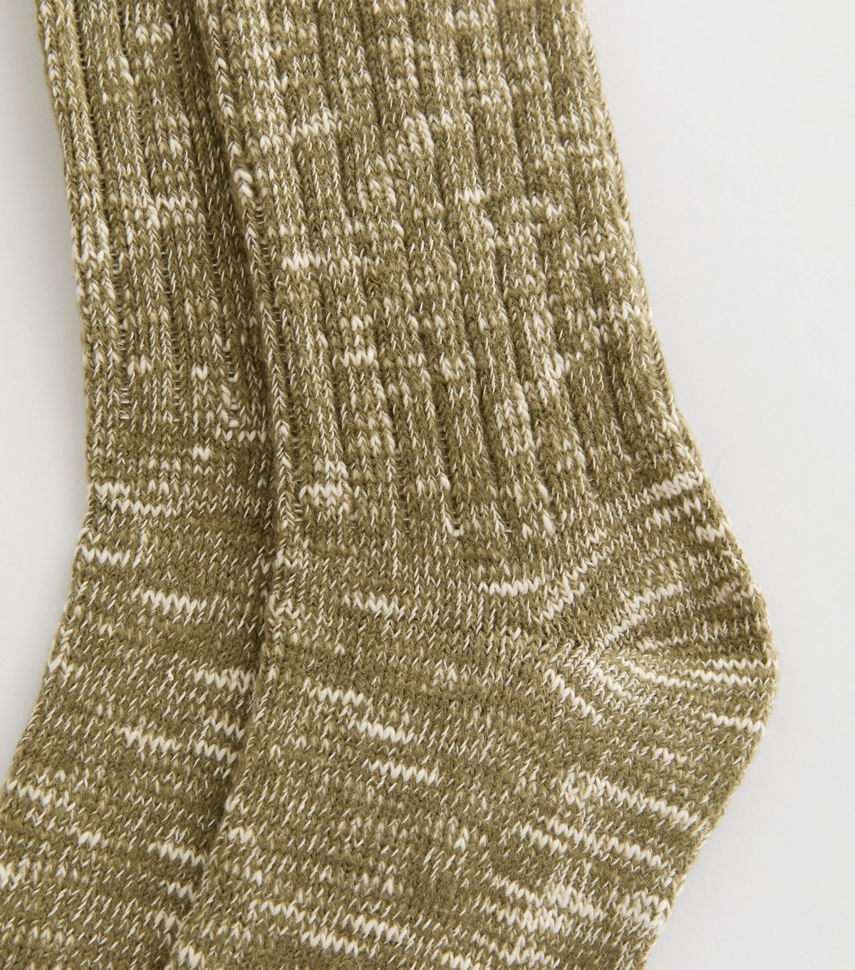 New Look Khaki Space Dye Tube Sock New Look - 2