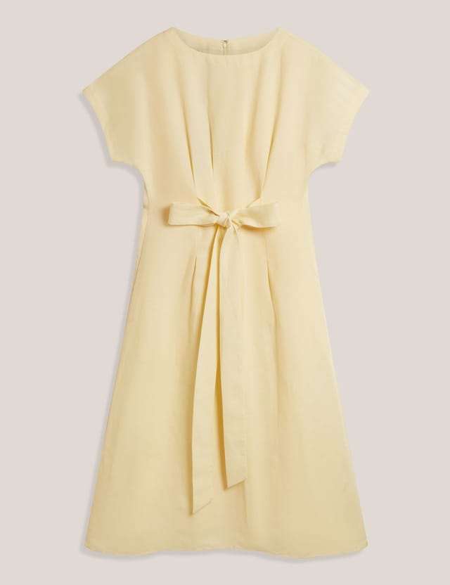 Hobbs London Hobbs London Women's Aliya Dress in Lemon - 2
