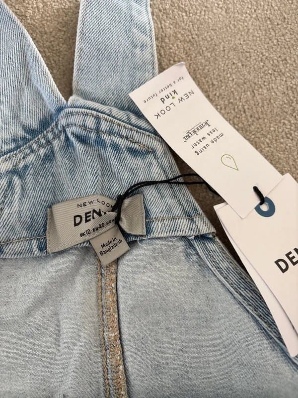 New Look Women’s new look denim dress size 12 - new with tags