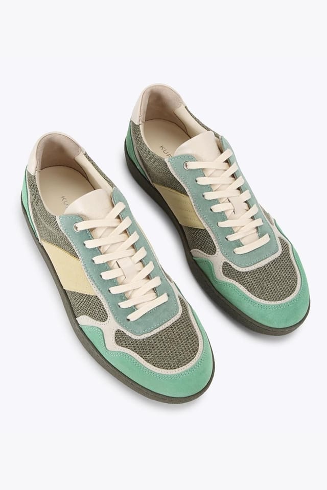 Kurt Geiger London Kurt Geiger London Men's 'Lloyd 2' Trainers in Khaki - 2