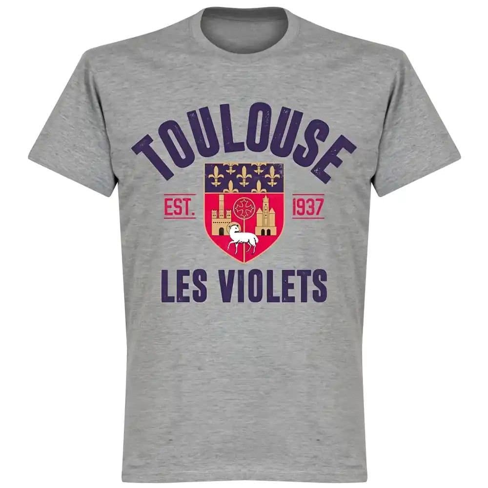 Toulouse Toulouse Men's Established T-Shirt in Grey