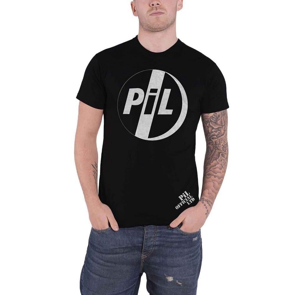 Public Image Ltd Public Image Ltd Men's Logo T-Shirt in Black