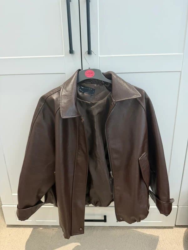 ASOS Design ASOS design faux leather jacket