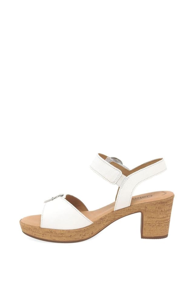 Gabor Gabor Women's 'Fantastica' Heeled Sandals in White - 2