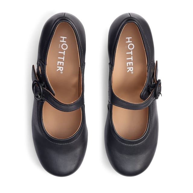 Hotter Hotter Women's 'Broadway' Vintage Heels in Black - 3