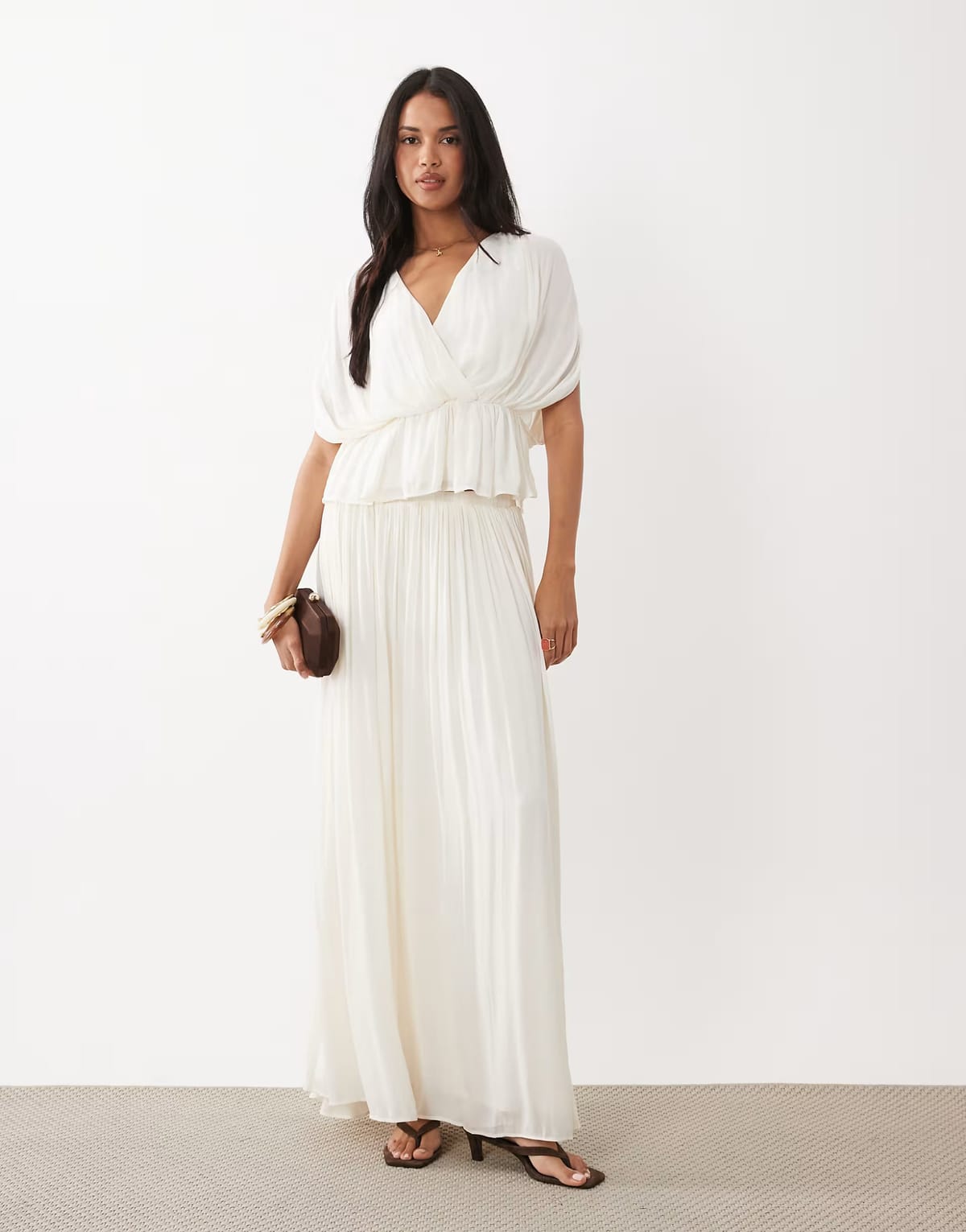 ASOS Gina Tricot co-ord in white - 1