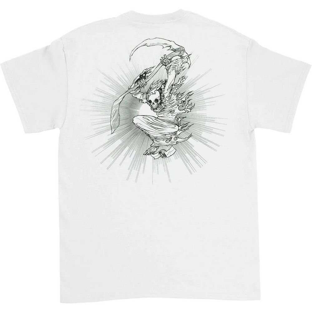 Avenged Sevenfold Avenged Sevenfold Men's Land of Cain Cotton T-Shirt in White - 2