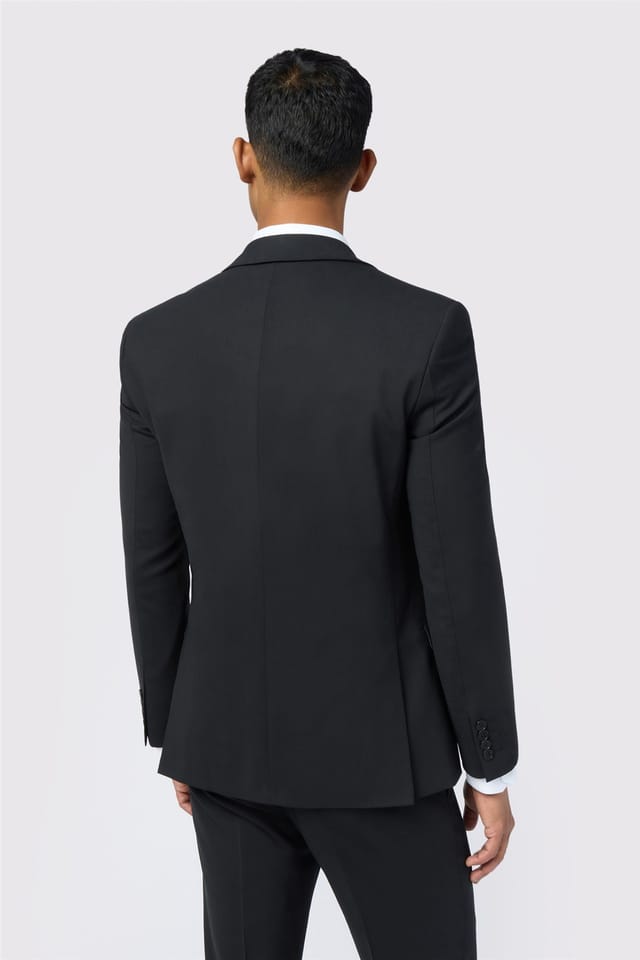 Ted Baker Ted Baker Men's Single Breasted Two Button Slim Fit Suit Jacket in Black - 2