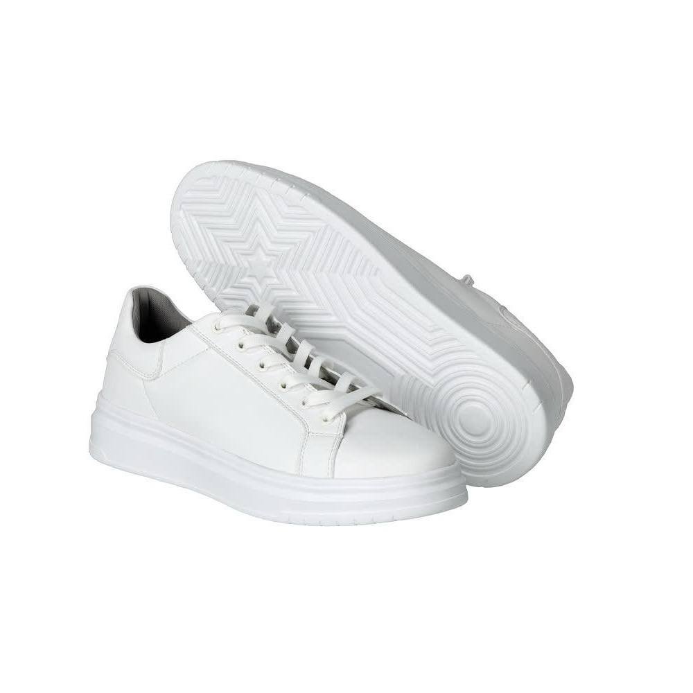Mascot Mascot Men's Leather Trainers in White - 2