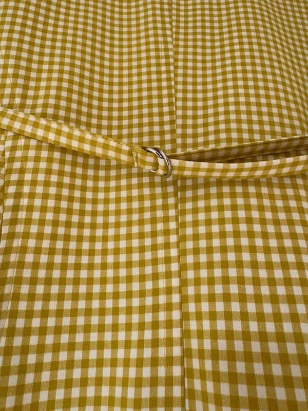 Topshop TopShop yellow/white check jacket