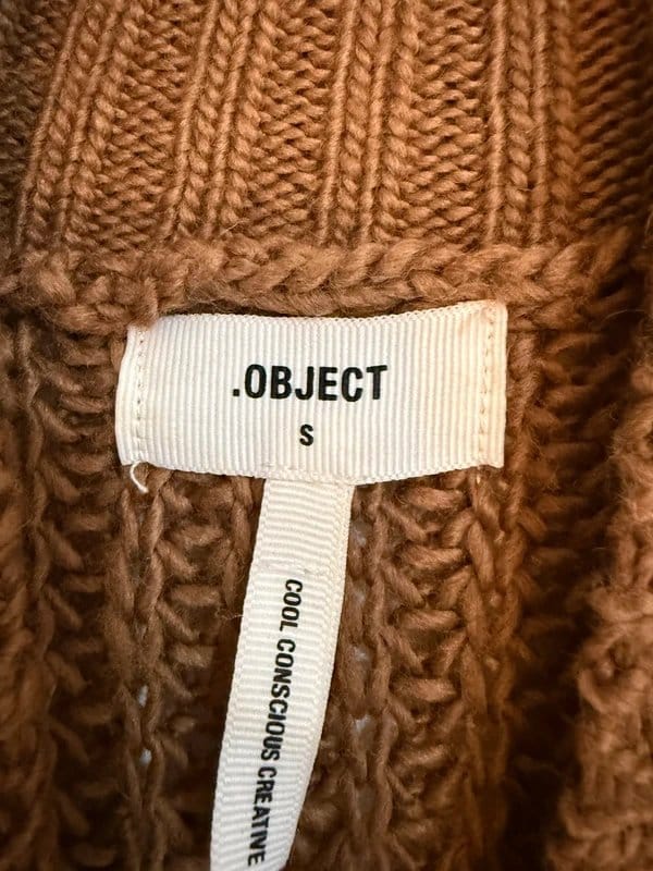 ASOS Brown Fringe Tassel Jumper