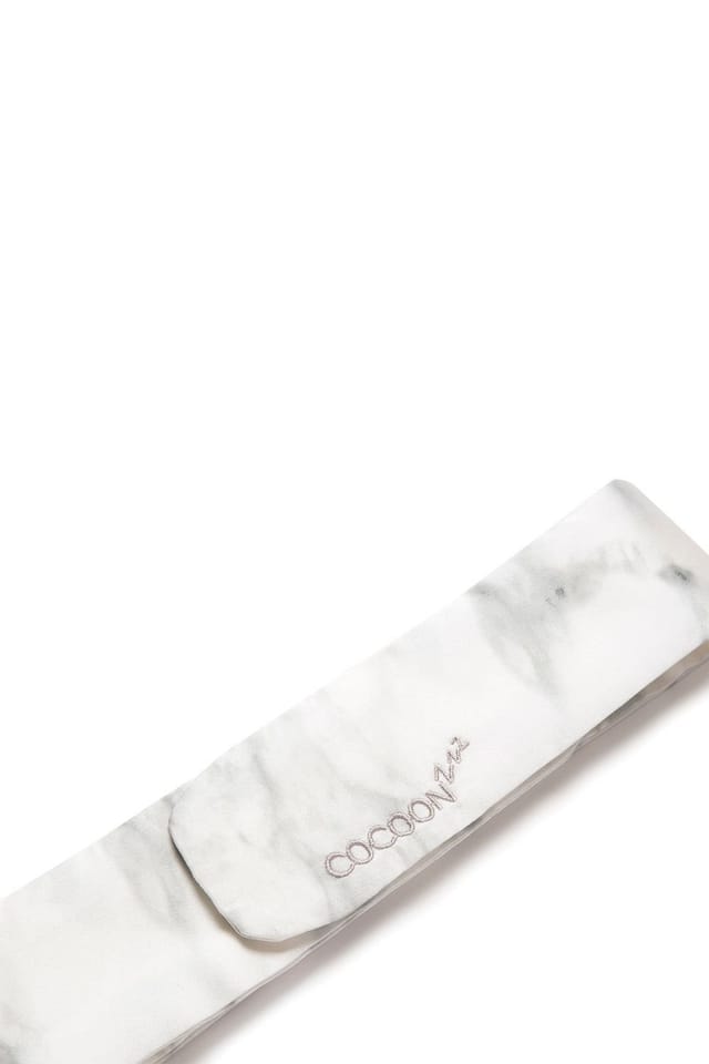 Belledorm Belledorm Women's Cocoonzzz Mulberry Silk Headband in Light Grey - 2
