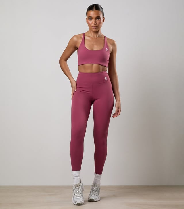 Gym King Women's Light Burgundy 365 Leggings Gym King New Look - 2