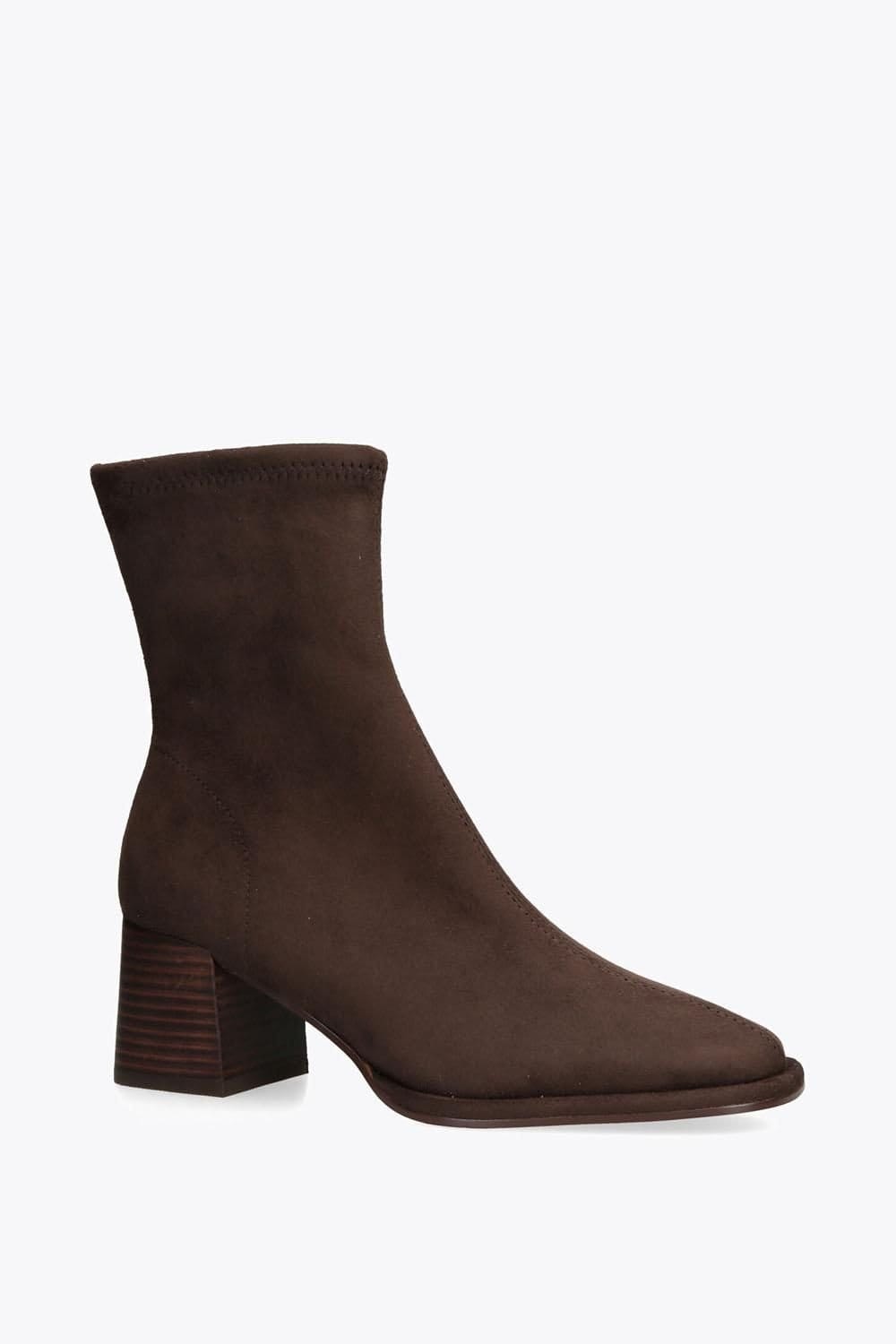 Steve Madden STEVE MADDEN Women's 'Nextstep Dark Brown' Suede Boots in Dark Brown - 4