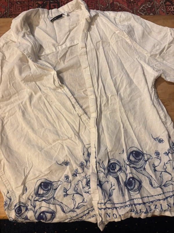 ASOS ASOS ink design shirt