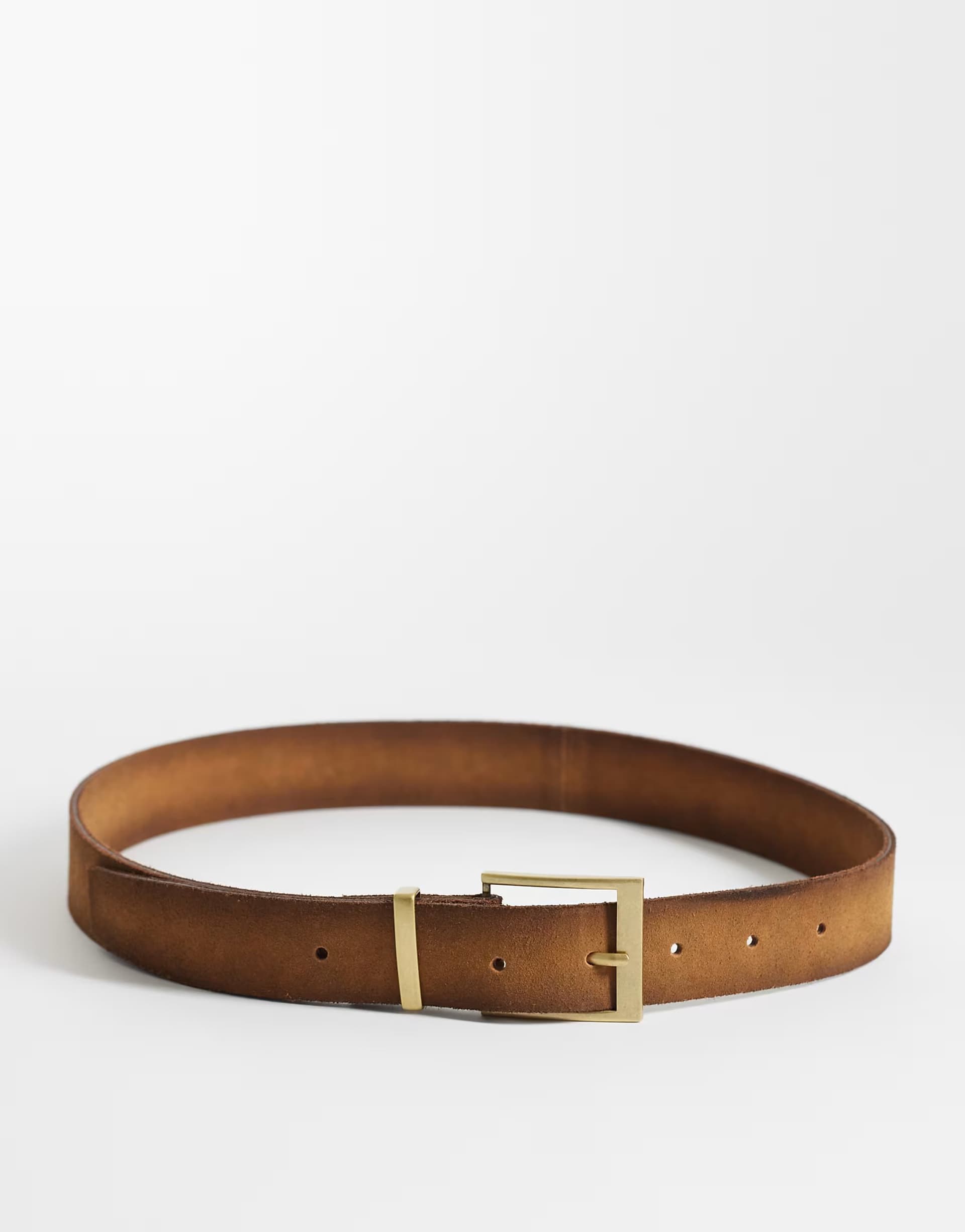 ASOS ASOS Brown Premium Leather Belt