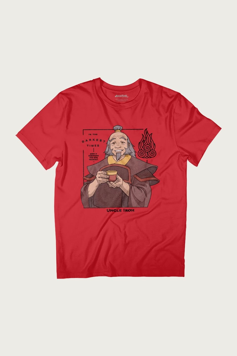 Avatar: The Last Airbender Avatar: The Last Airbender Men's Uncle Iroh Firebending Master T-Shirt in Red - 2
