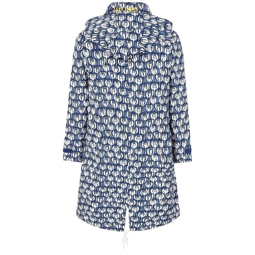 Lazy Jacks Lazy Jacks Women's Pod Long Length Waterproof Jacket in Navy - 1