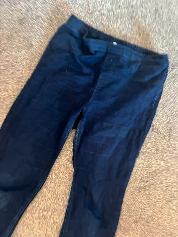 Oasis Oasis blue denim leggings leggings casual festival 12 same day post