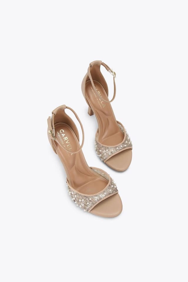 Carvela Carvela Women's 'Corletta Sandal' Sandals in Nude - 2
