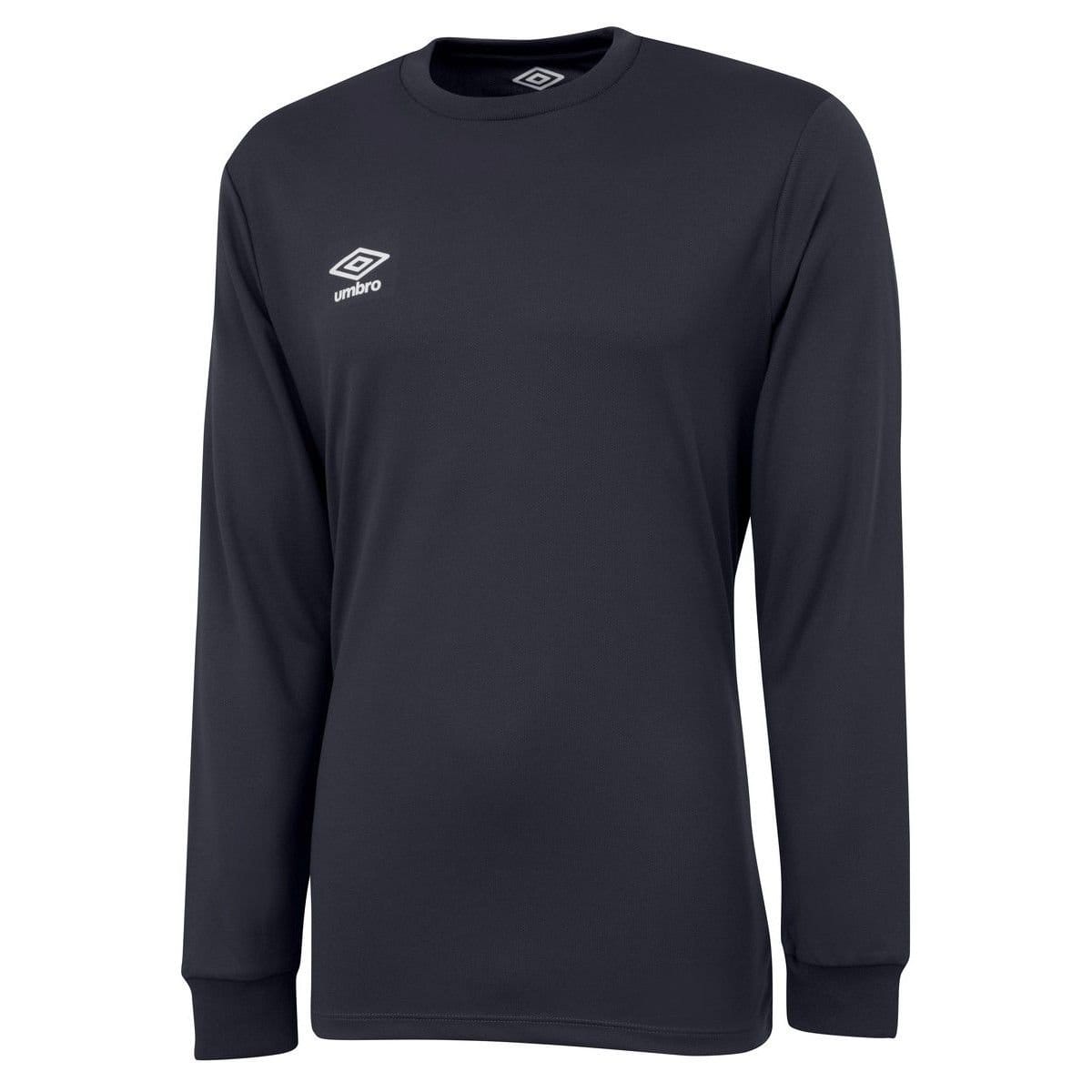 Umbro Men's Mid Grey Long-Sleeved Jersey