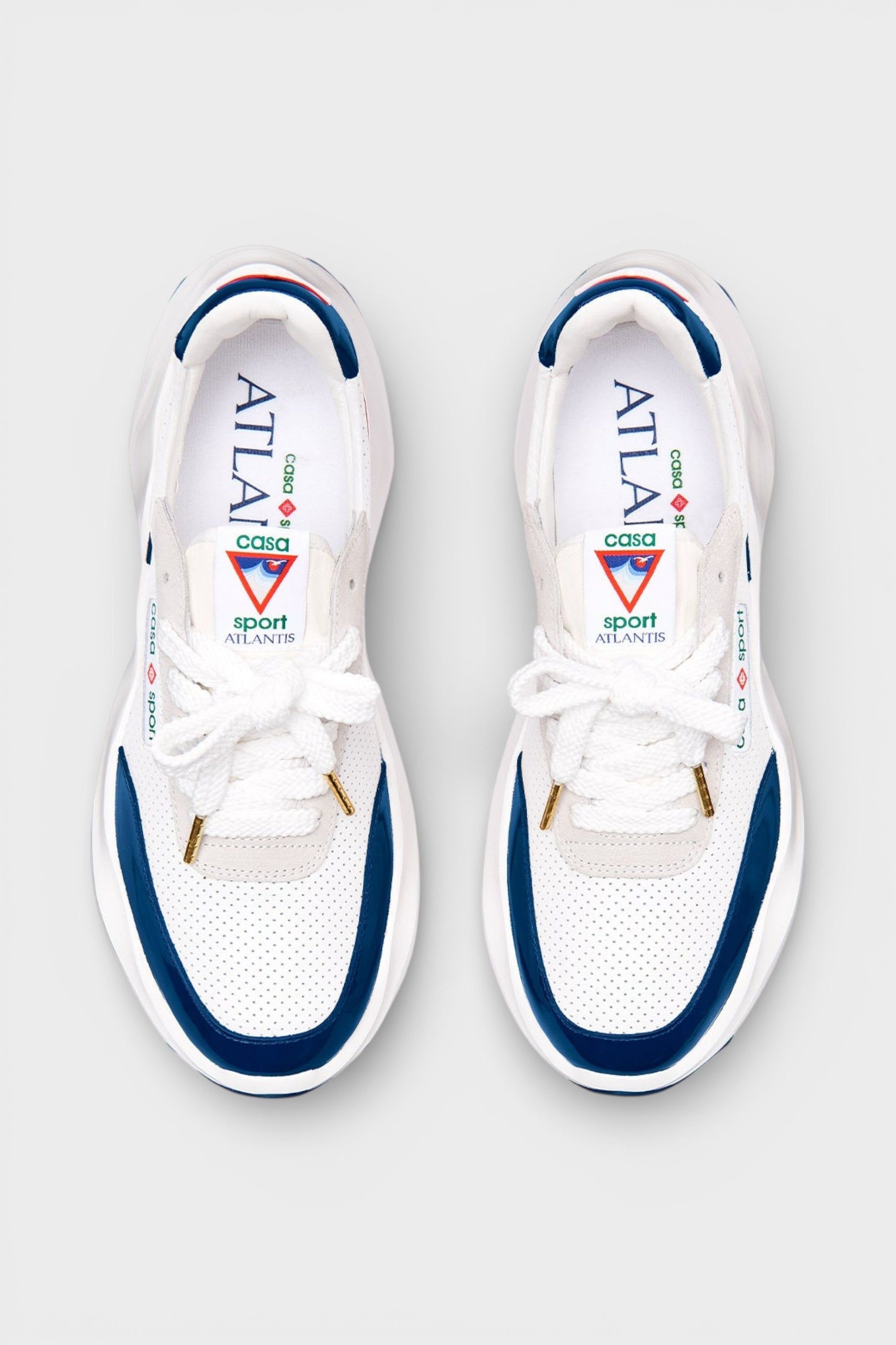 Casablanca Casablanca Men's Atlantis Sneaker White Navy - 3