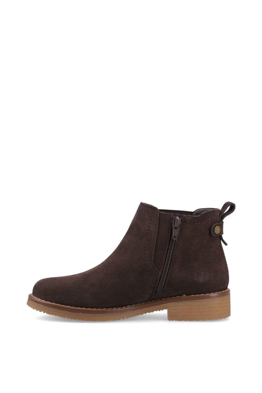 Hush Puppies Hush Puppies Women's Maddy Wide Boot in Chocolate - 4
