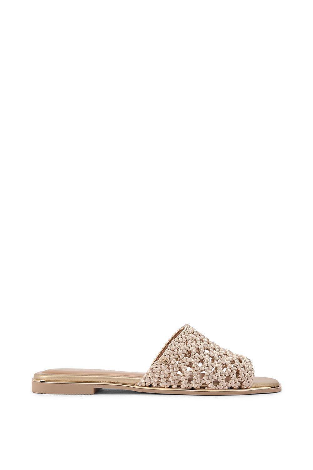 KG Kurt Geiger KG Kurt Geiger Women's 'Rhoda Mule' Flats in Gold - 3