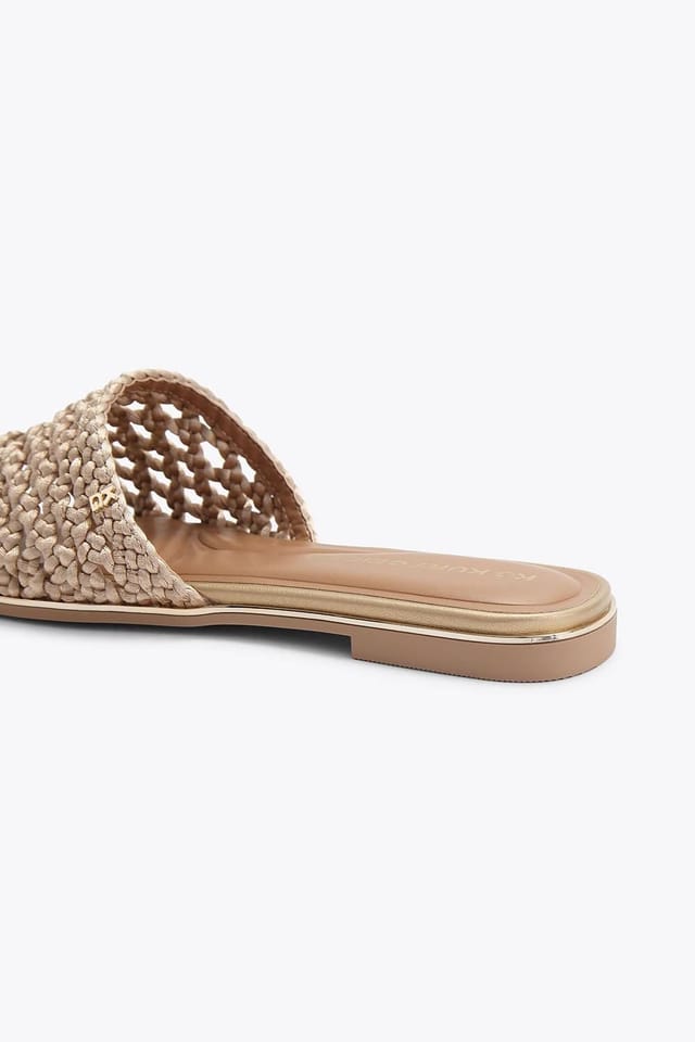 KG Kurt Geiger KG Kurt Geiger Women's 'Rhoda Mule' Flats in Gold - 3
