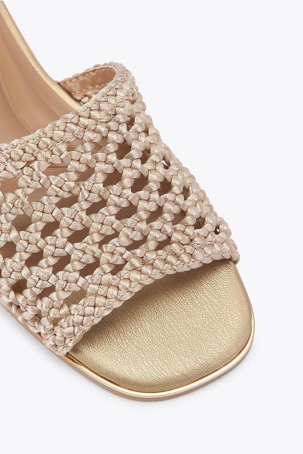 KG Kurt Geiger KG Kurt Geiger Women's 'Rhoda Mule' Flats in Gold - 4