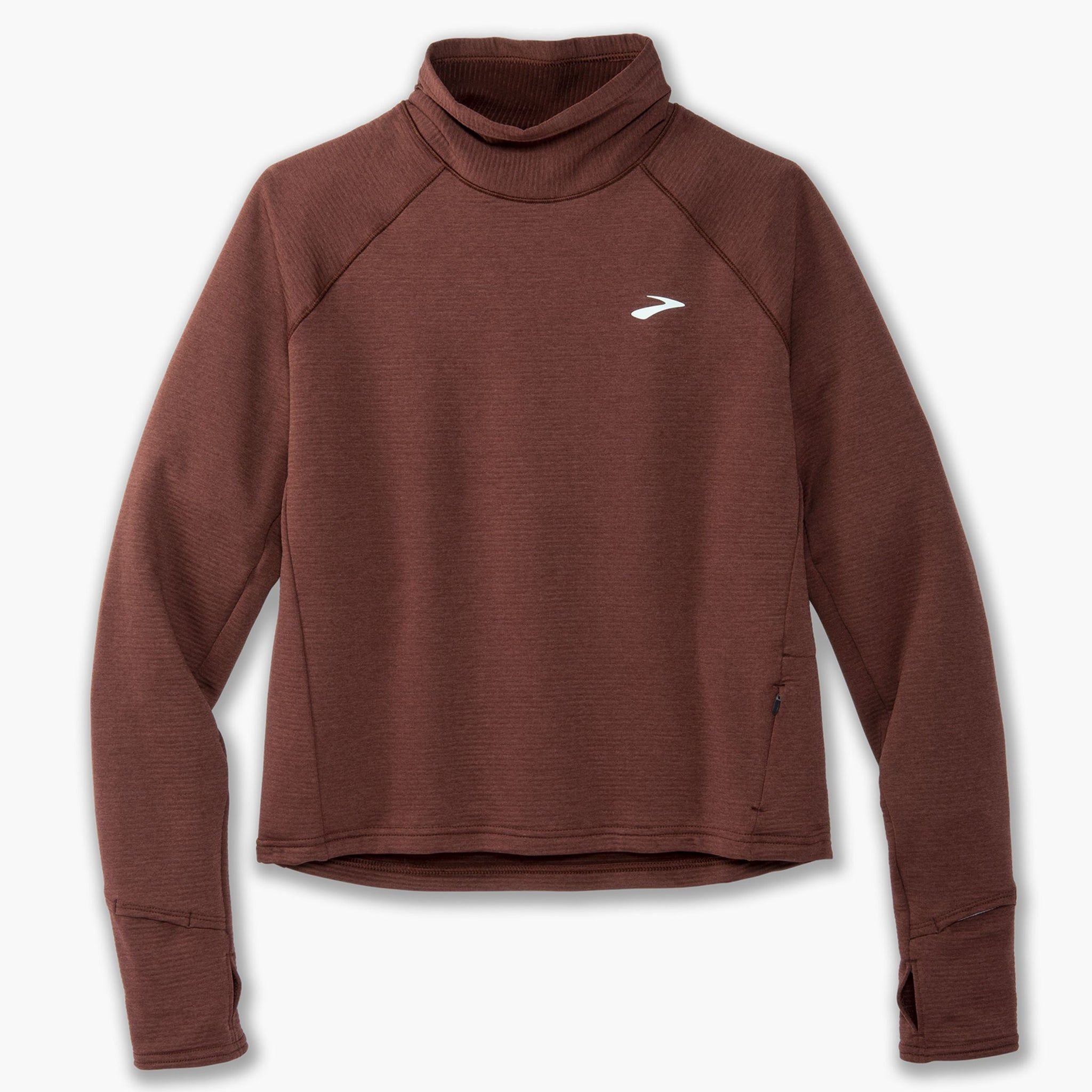 Brooks Brooks Women's Notch Thermal 2.0 Brown Top - 3