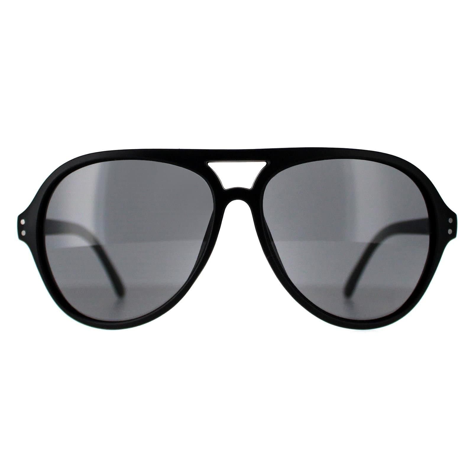 Calvin Klein CALVIN KLEIN Men's Aviator Matte Black Grey CK19532S