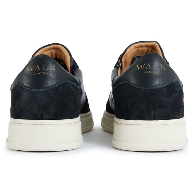 WALK LONDON Walk London Men's California Trainers in Black - 3