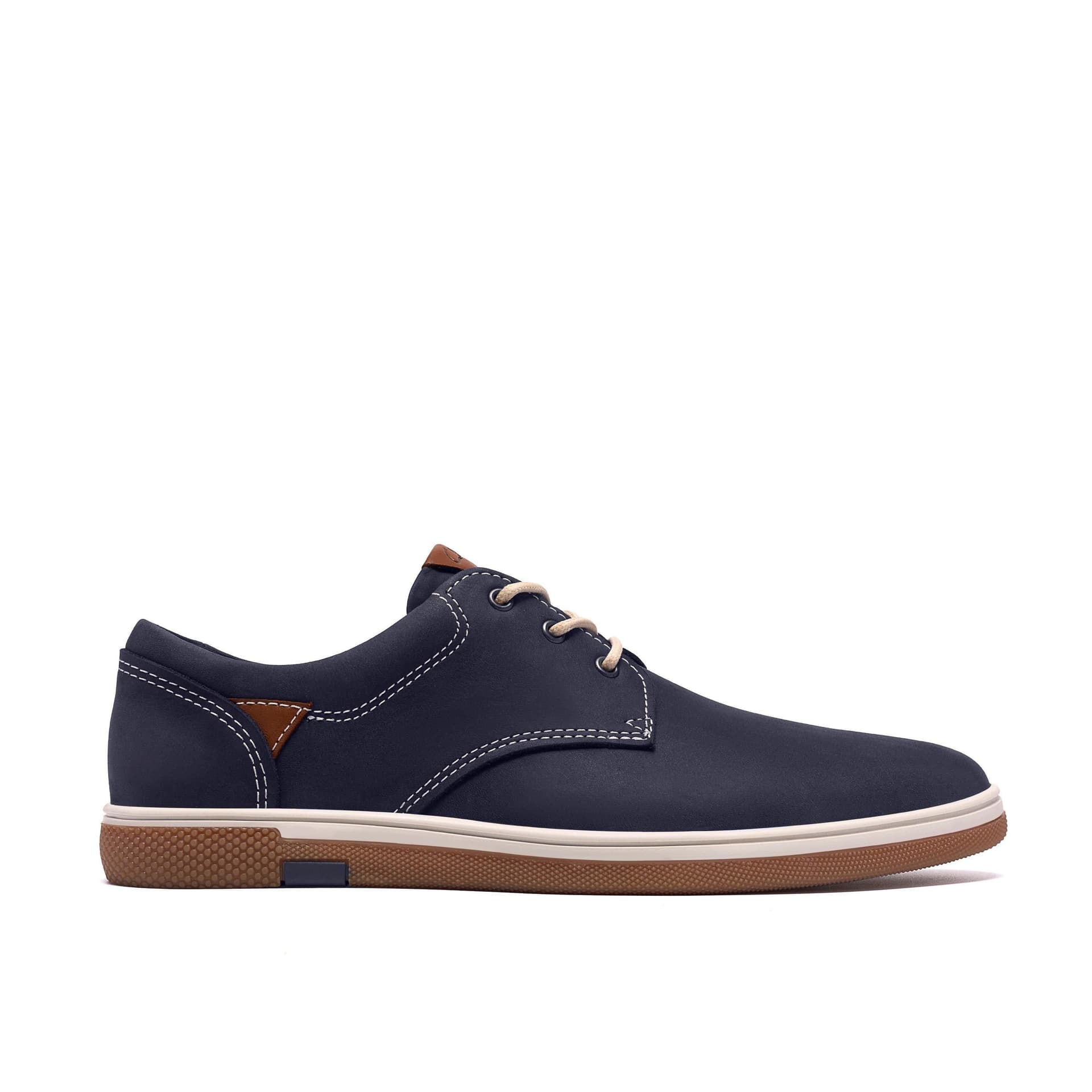 Clarks Clarks Men's Holworth Lace Navy Leather Lace Up in Blue
