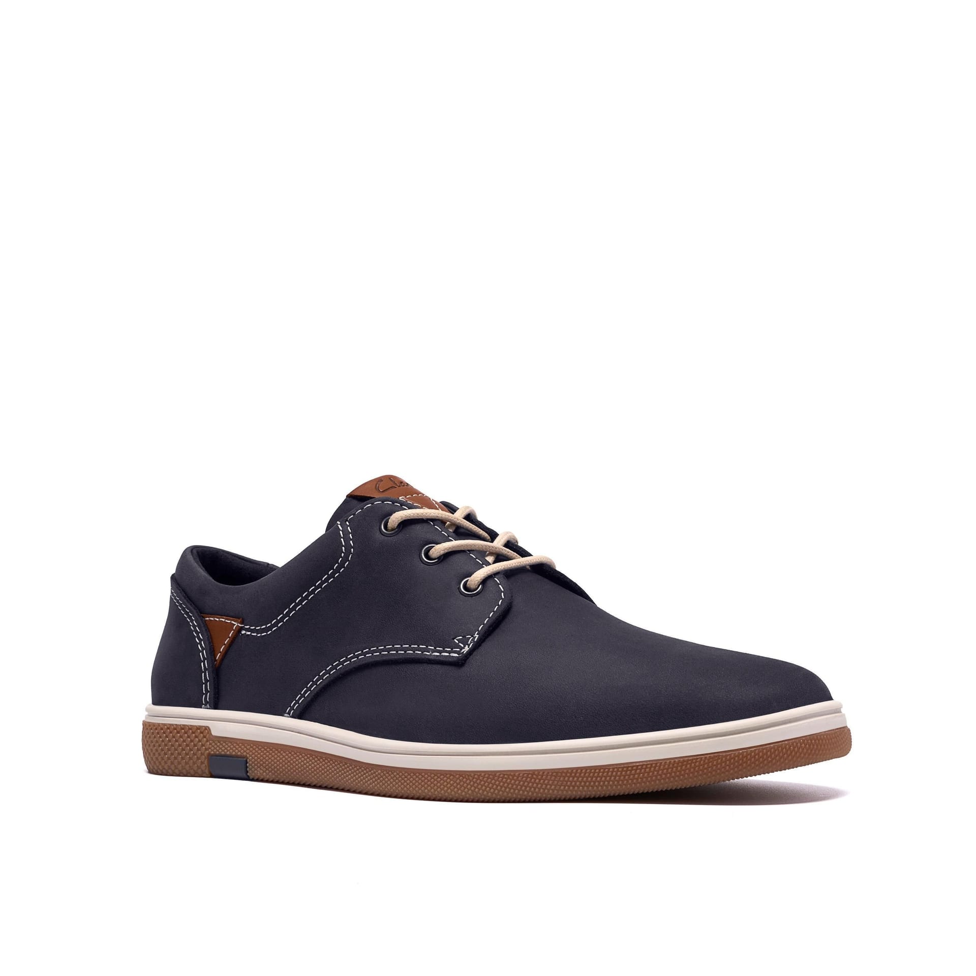 Clarks Clarks Men's Holworth Lace Navy Leather Lace Up in Blue - 4