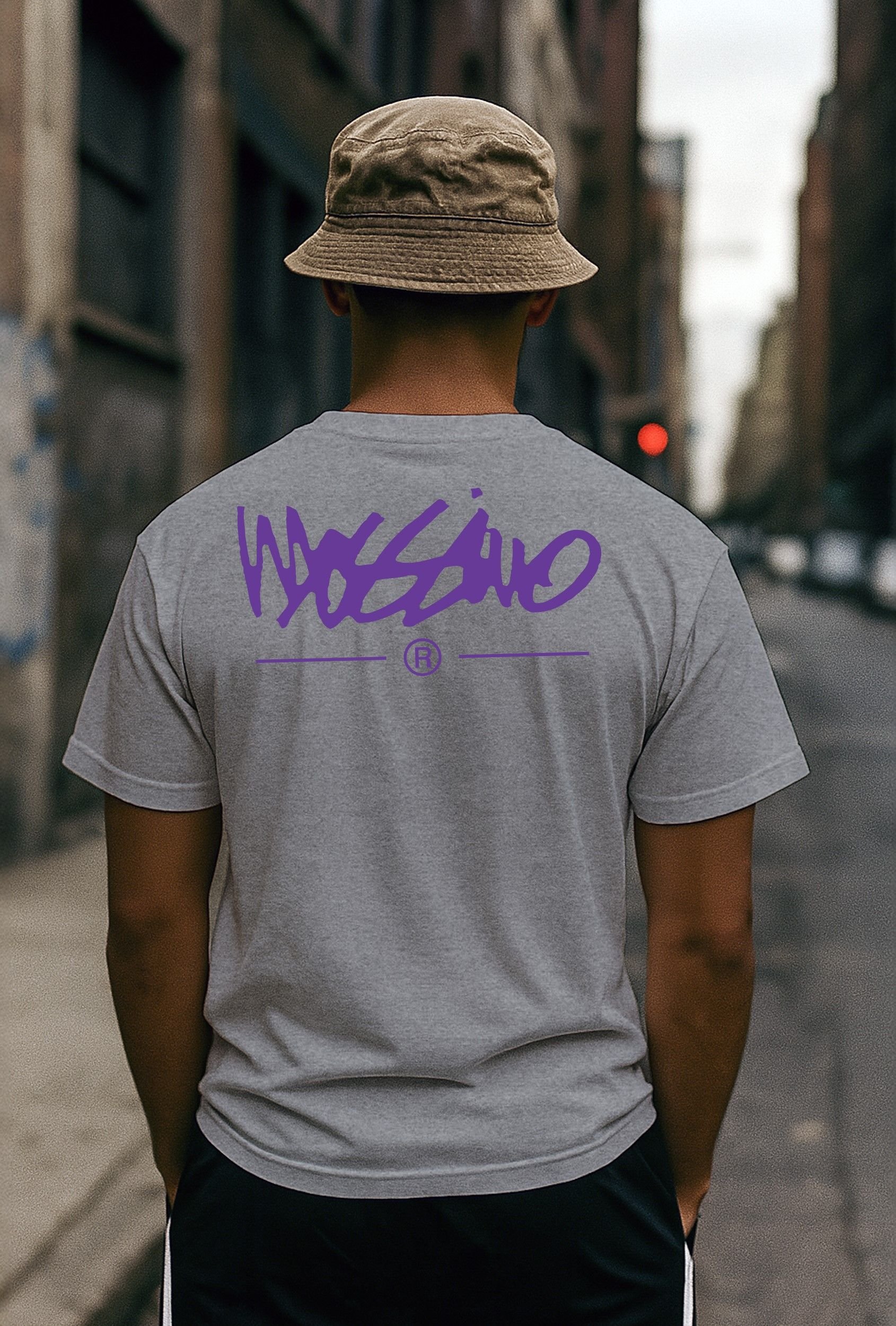 Mossimo Mossimo Men's Signature T-Shirt in Grey - 3