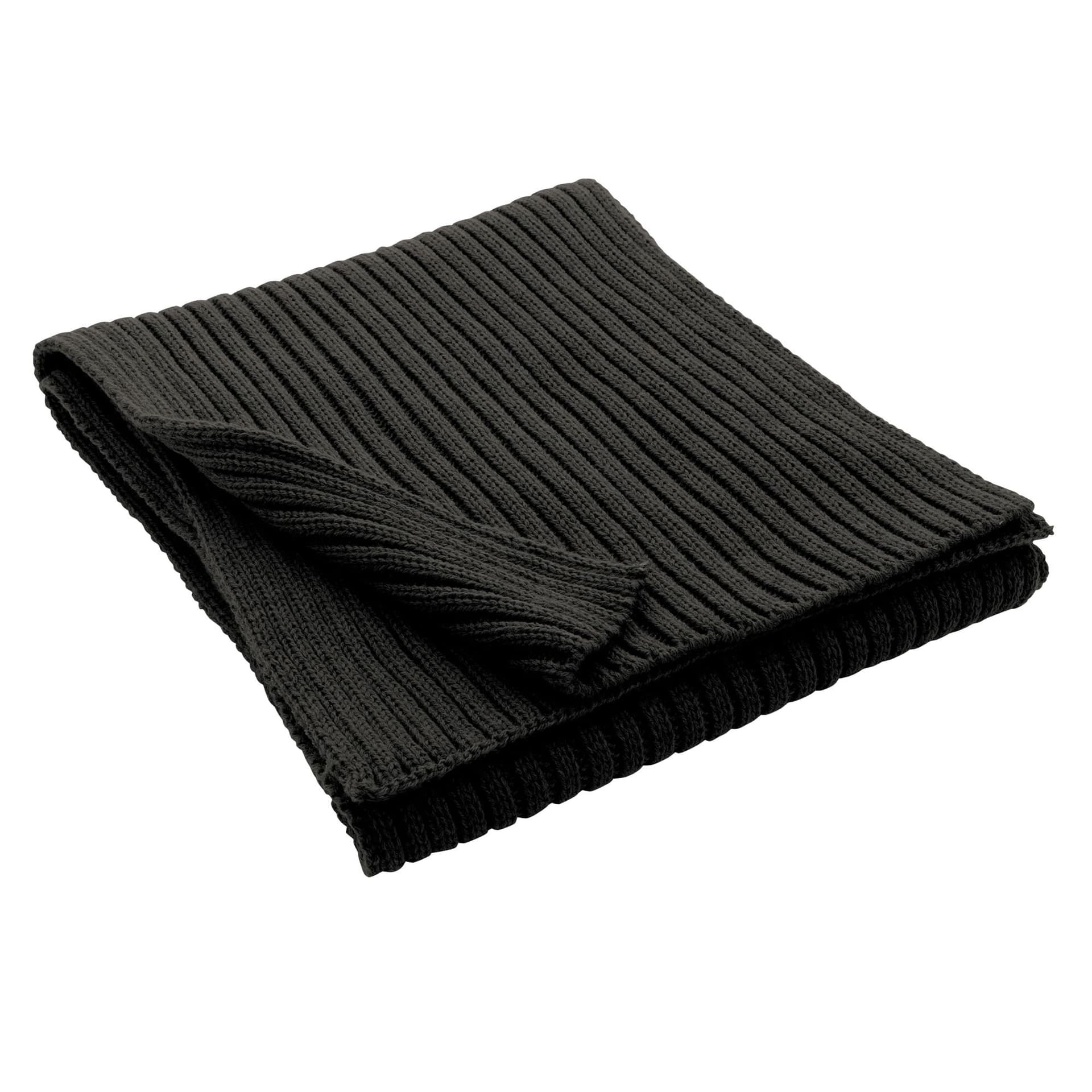 XD Design XD Design Men's Impact Knitted Polylana Aware Scarf in Black