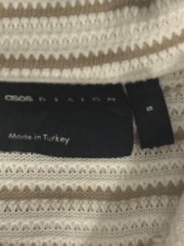 ASOS Crochet knit stripe co-ord set