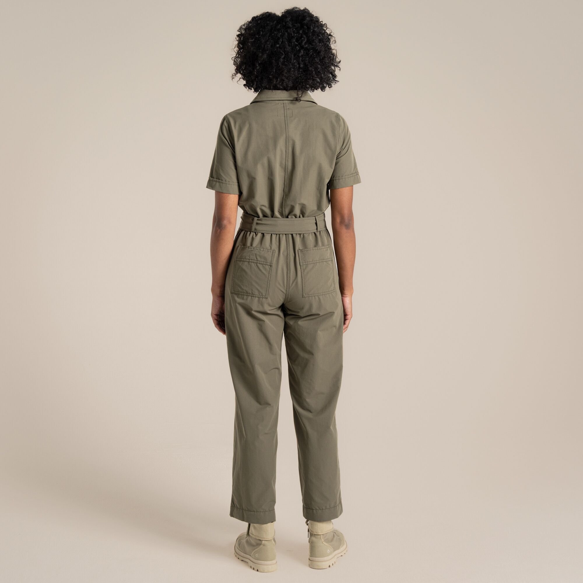Craghoppers Craghoppers Women's NosiLife Camila Insect-Repellent Stretch Jumpsuit in Dark Green - 3