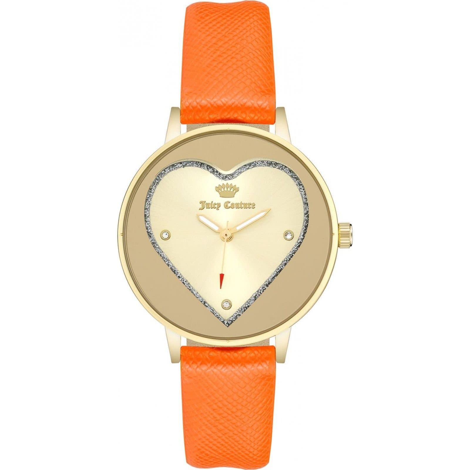 Juicy Couture Juicy Couture Women's JC1234GPOR 38mm Quartz Watch in Orange