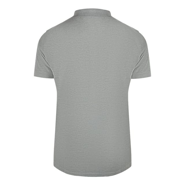 Cavalli Class Cavalli Class Men's Taped Shoulders Grey Polo Shirt - 2